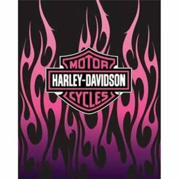 Aholicdeals Super Soft Plush Classic HARLEY DAVIDSON Heavyweight